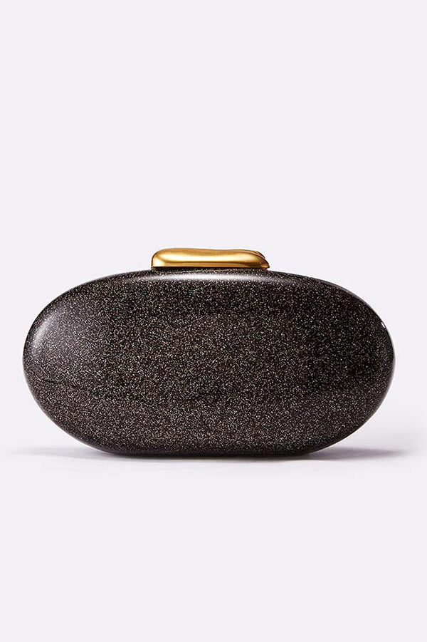 Simple Acrylic Oval Clutch