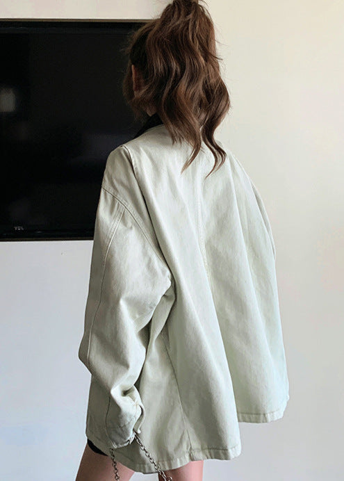 Urban Ease - Oversized Button-Up Utility Jacket