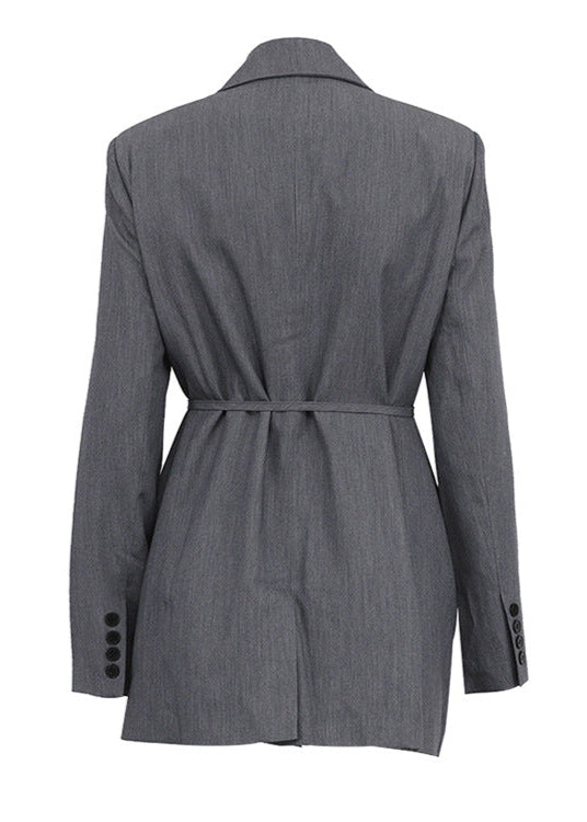 Selene - TailoRed Belted Blazer Dress