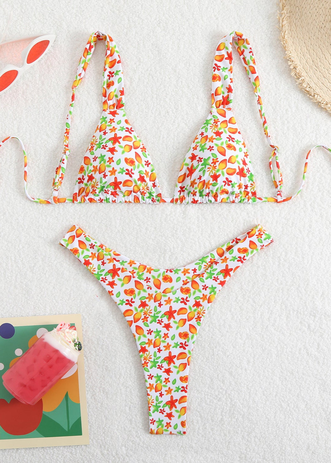 Island Bloom - Floral Bikini Set