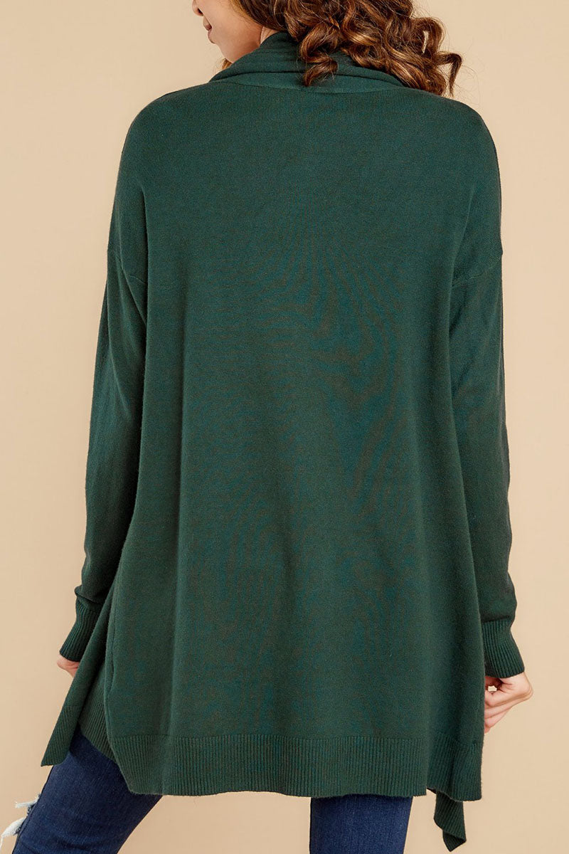 Fashion Street Solid Patchwork Outerwear