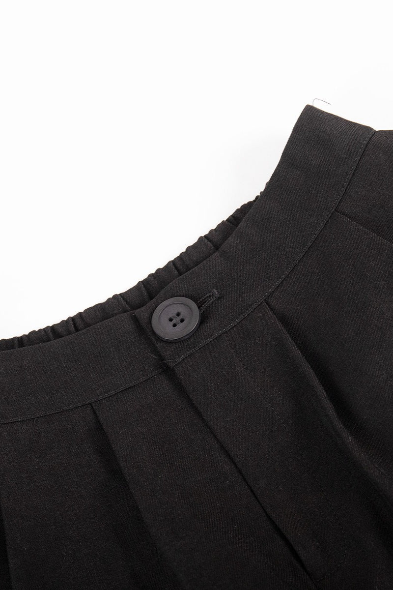 Mini Skirt with Lapel Blazer Two Piece Set