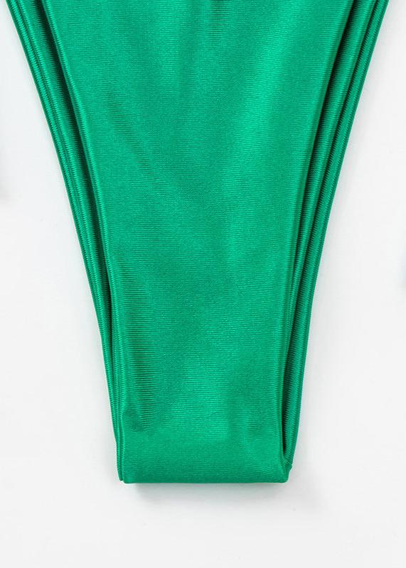 Emerald Wrap Triangle Bikini Set