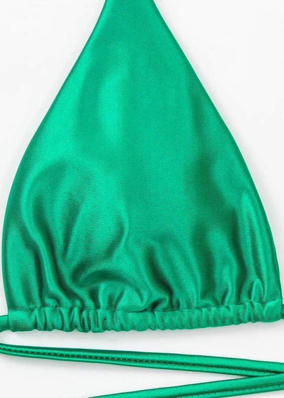 Emerald Wrap Triangle Bikini Set