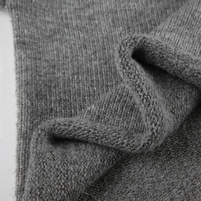 Long sleeve crewneck five-pointed star pattern top