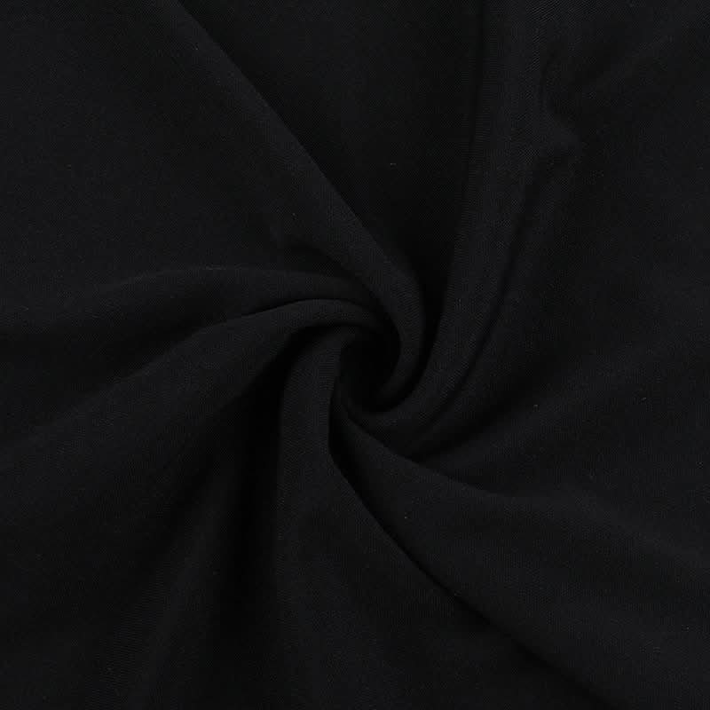 Self tie halter deep V neck buckle solid mini dress