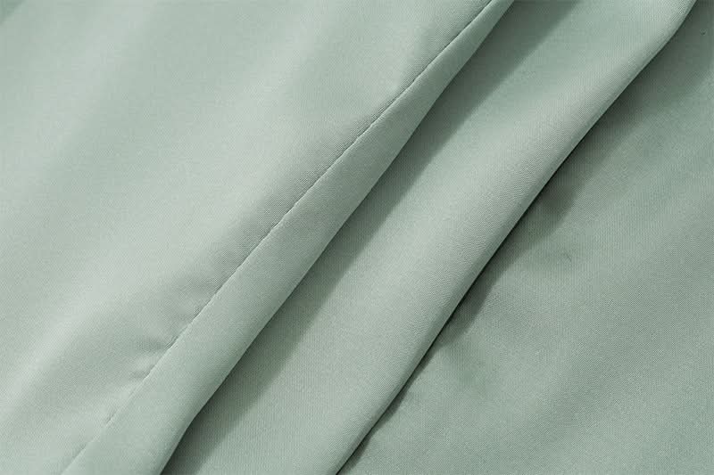 Halter lace hem bowknot backless top