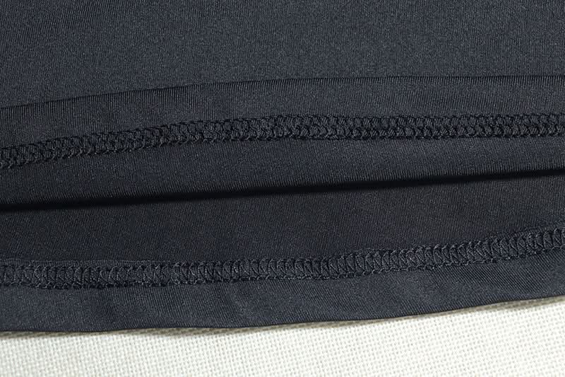 Long sleeve mesh patchwork maxi dress