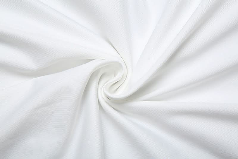 One shoulder ruffle irregular ruched solid top