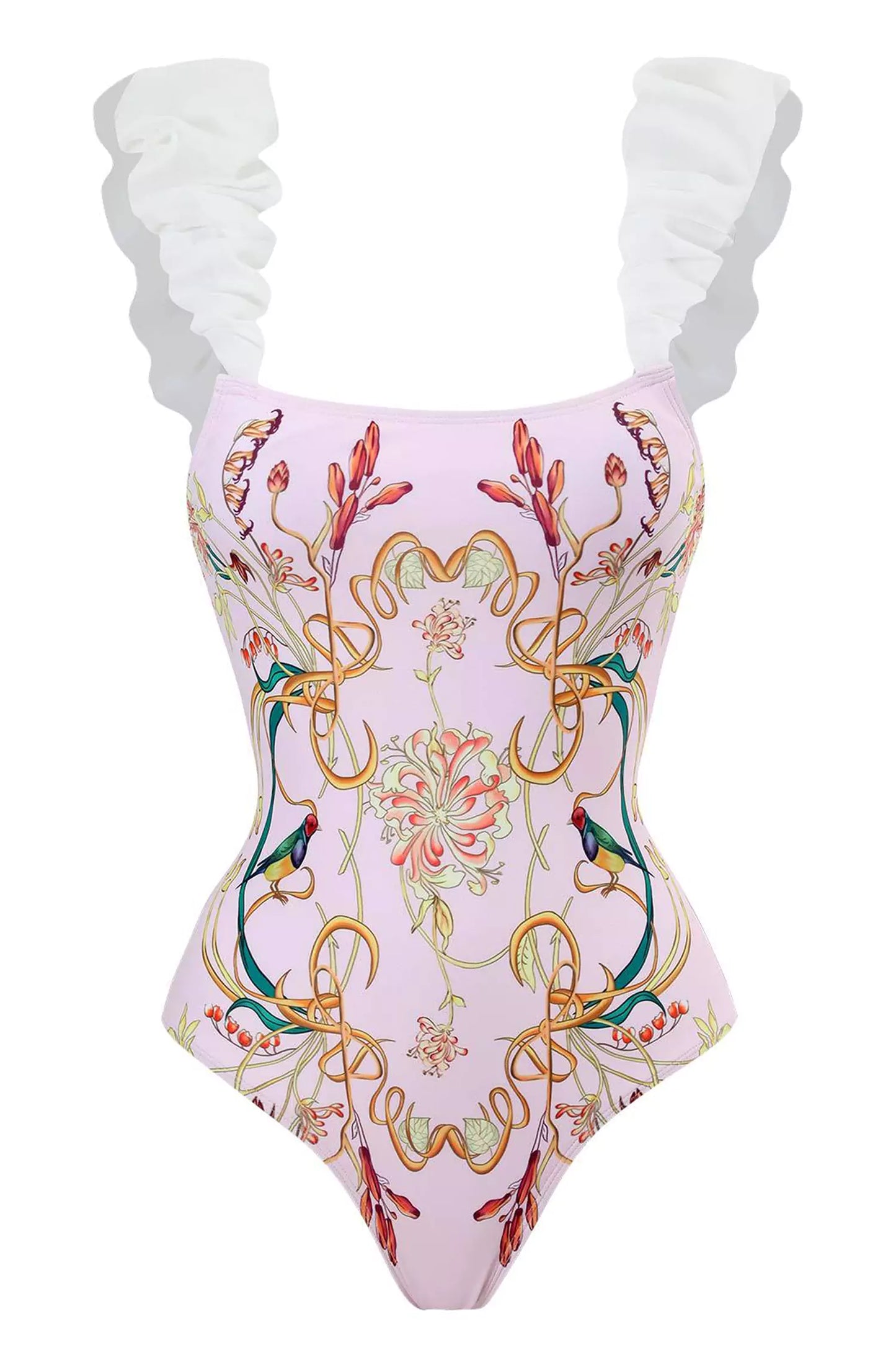 Keyla Pink Halter Swimwear