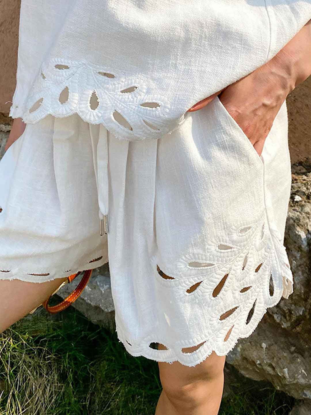 Amelia Vacation High Waist Shorts