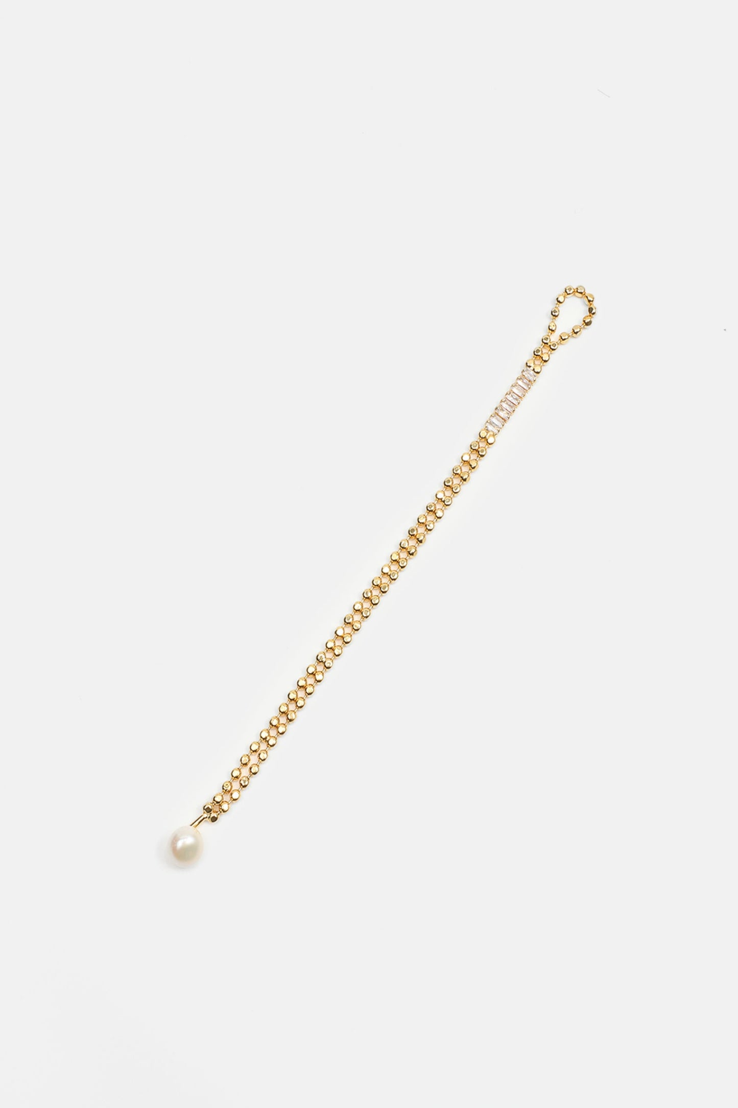 Faux Pearl Beaded Bracelet