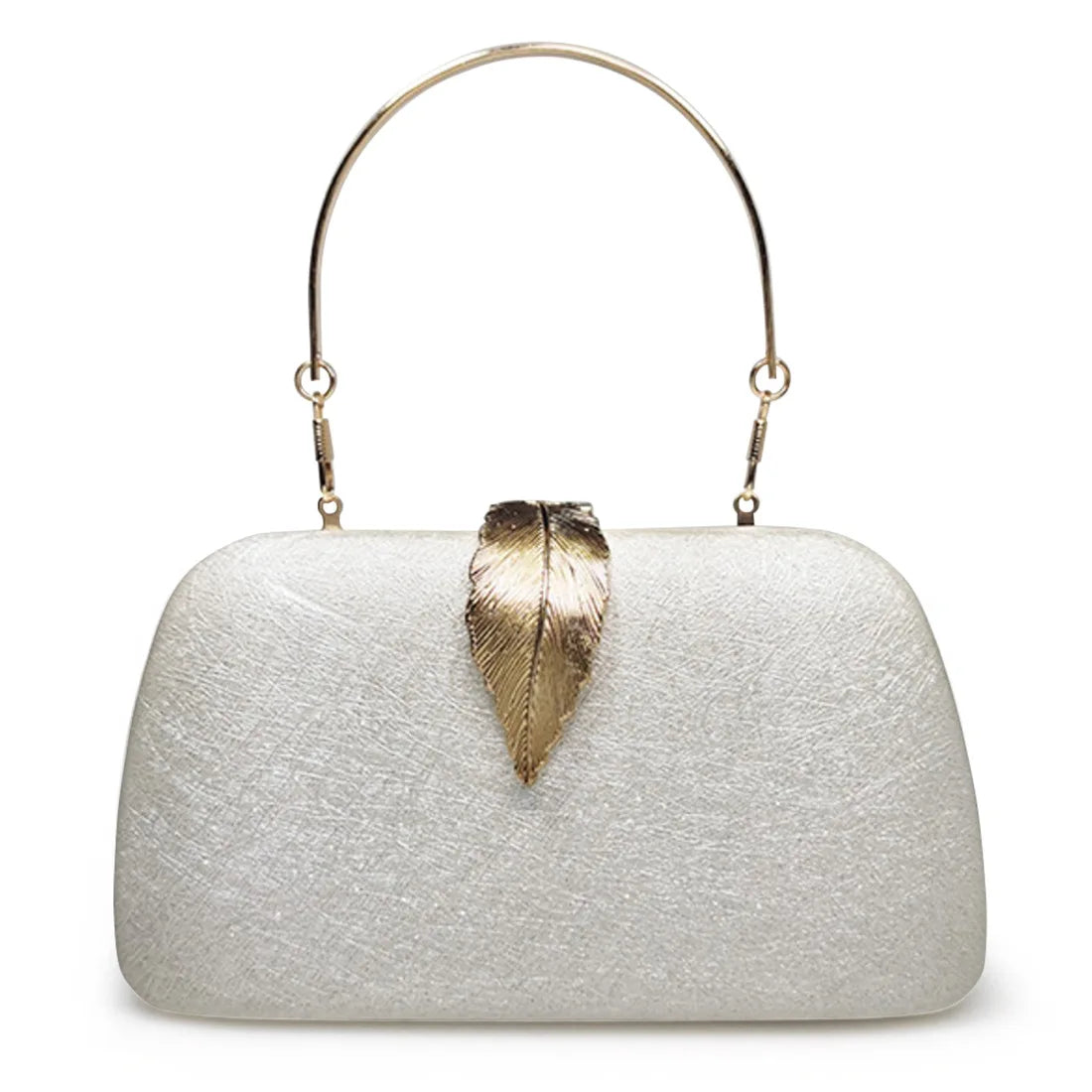Evening Clutch Pearl Chain Handbag Wedding Cocktail Party Purse