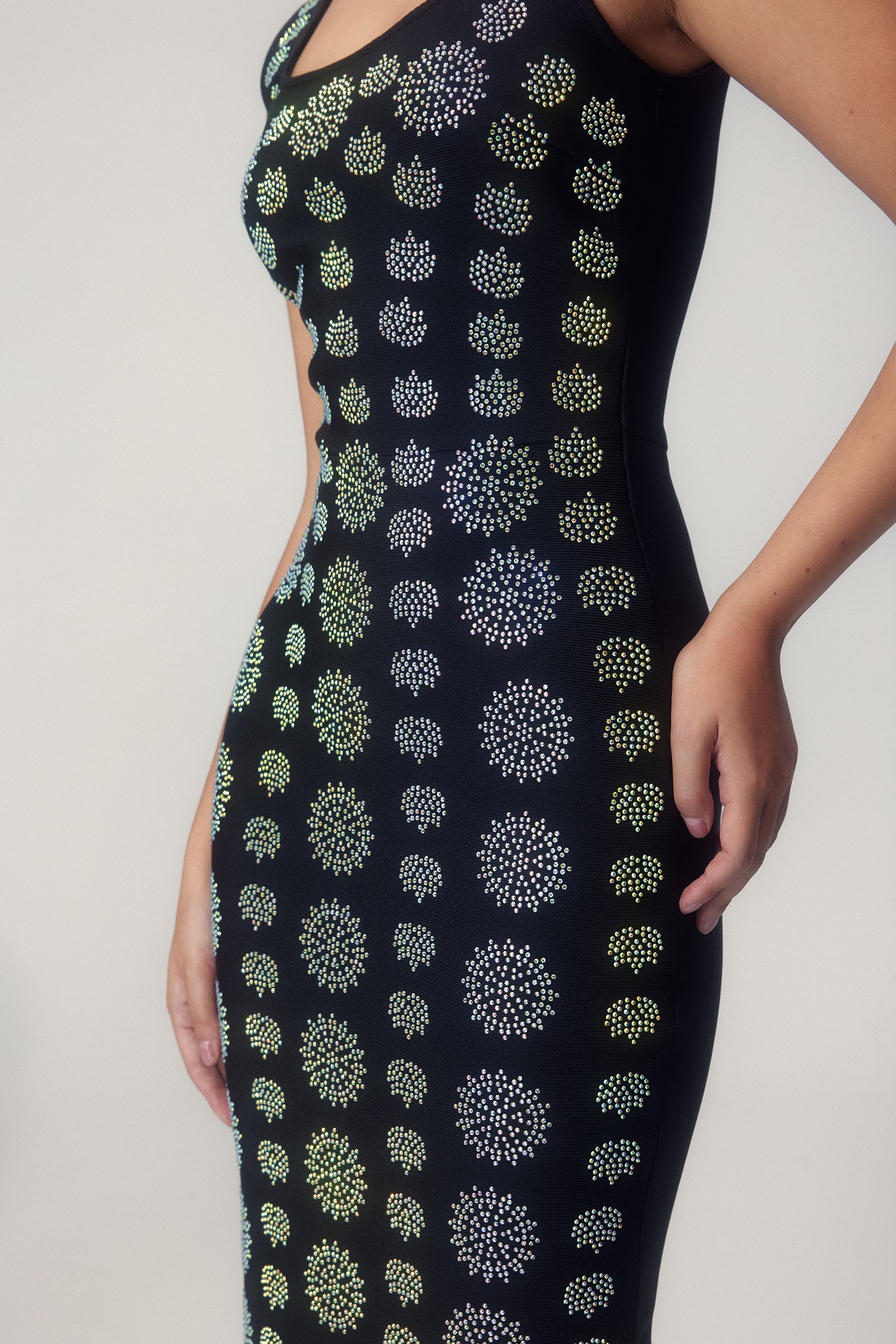 Moira Diamante Tank Maxi Bandage Dress