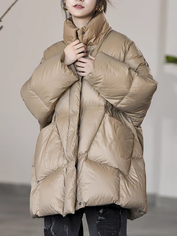 Women's Down Jacket Chic Polyester