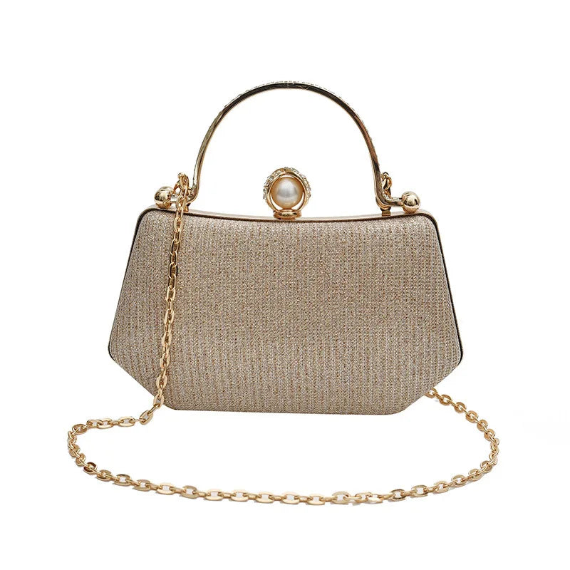 Glitter Evening Banquet Wrist Bag Rhinestone Clutch Bag
