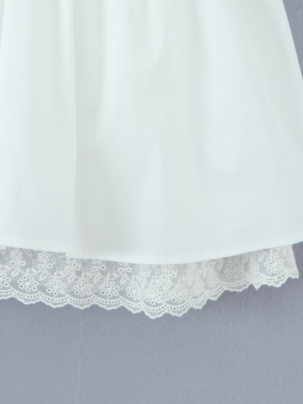 Butter Yellow Sleeveless Lace-Trimmed Mini Corset Dress With Lace-up Back 2026