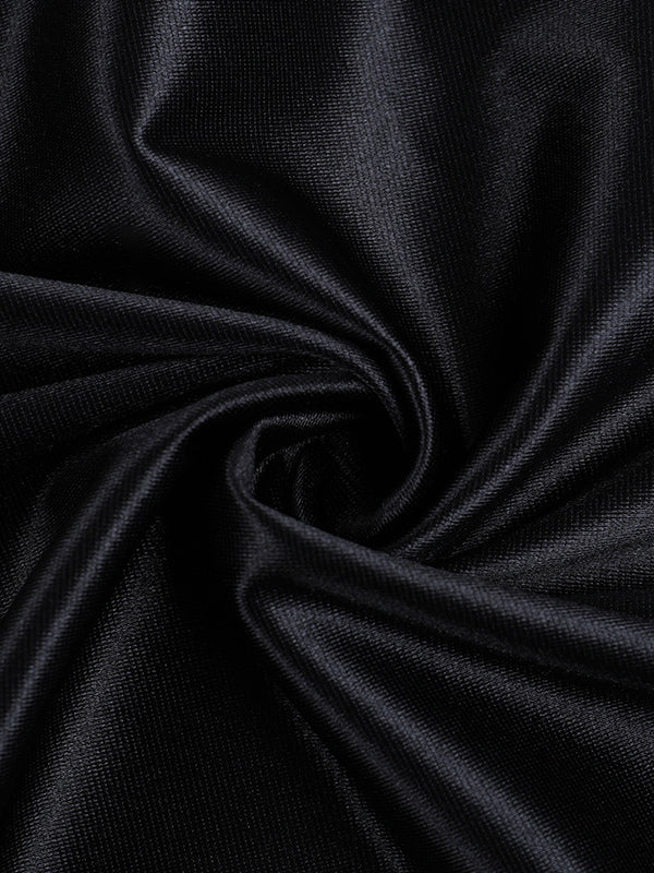 Spaghetti Strap Corset Maxi Dress For Women - Black Elegant Bodycon Gown - Spring Evening Wedding Guest 2026