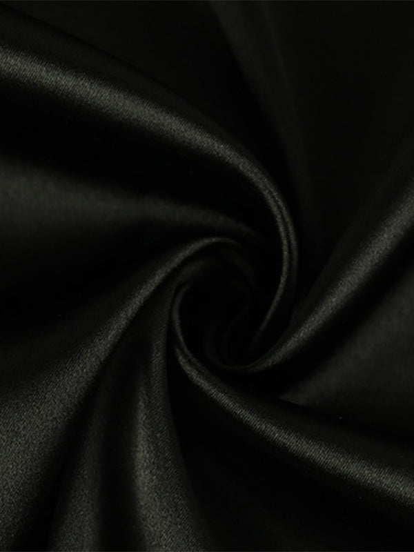 Satin Slip Mini Dress For Women - Sexy Black Sheer Lace Side Bodycon - Summer Night Out Clubwear 2026