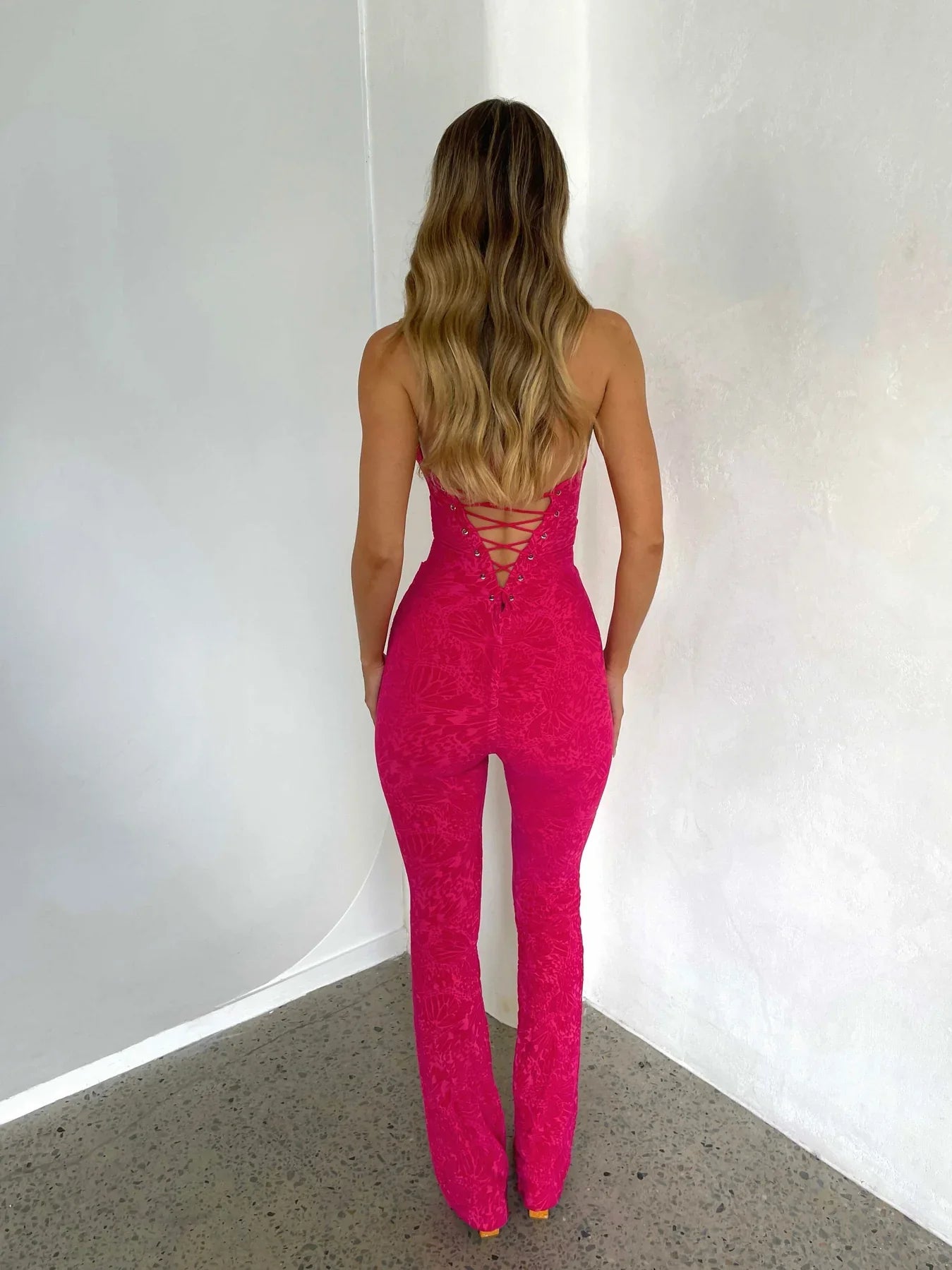 Not My Problem Lace Jumpsuit