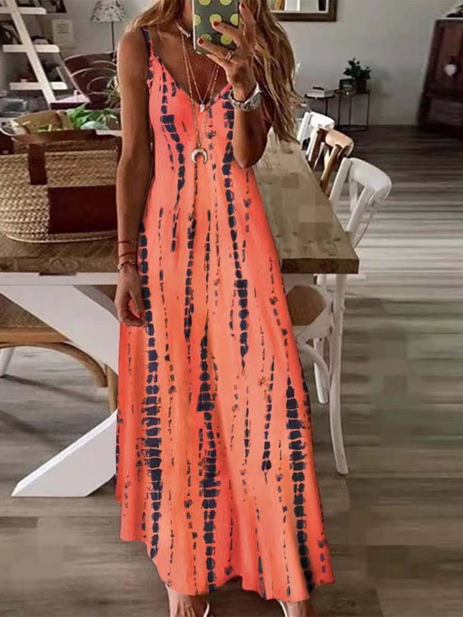 Casual Print Dress