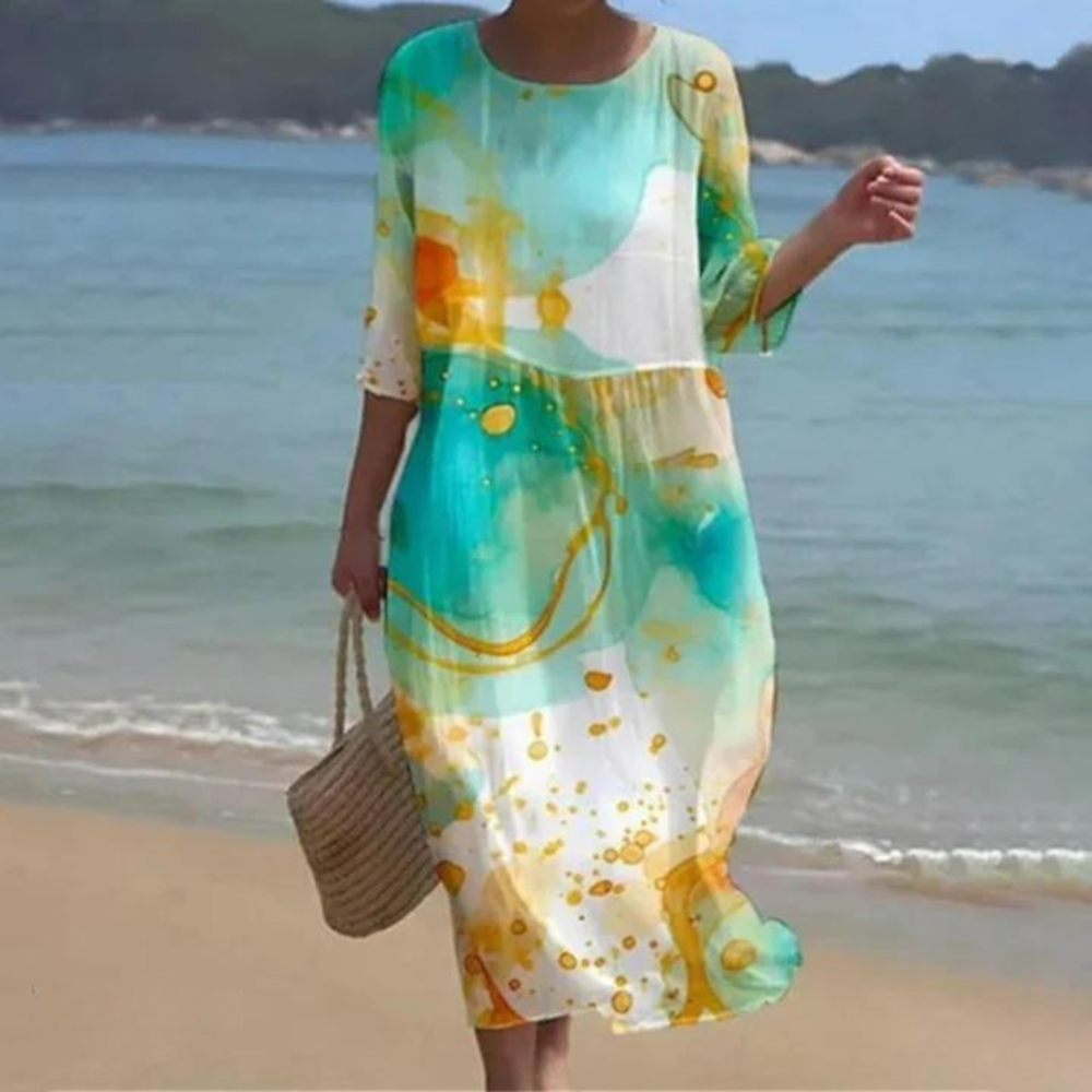 Vilma | Elegant dress that covers the stomach