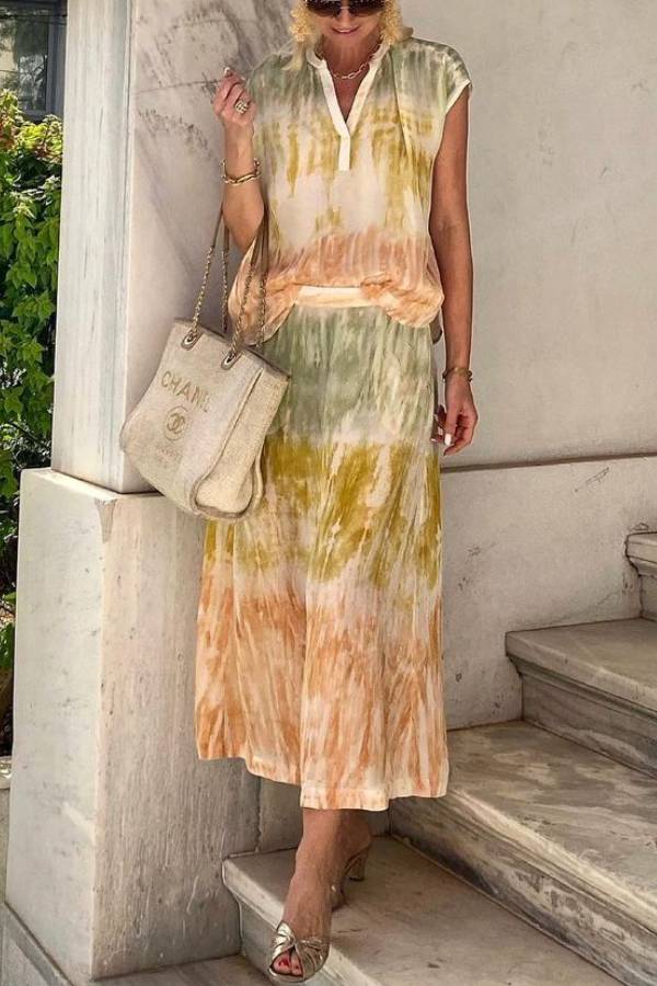 Tie-dye Cozy Vacation Set