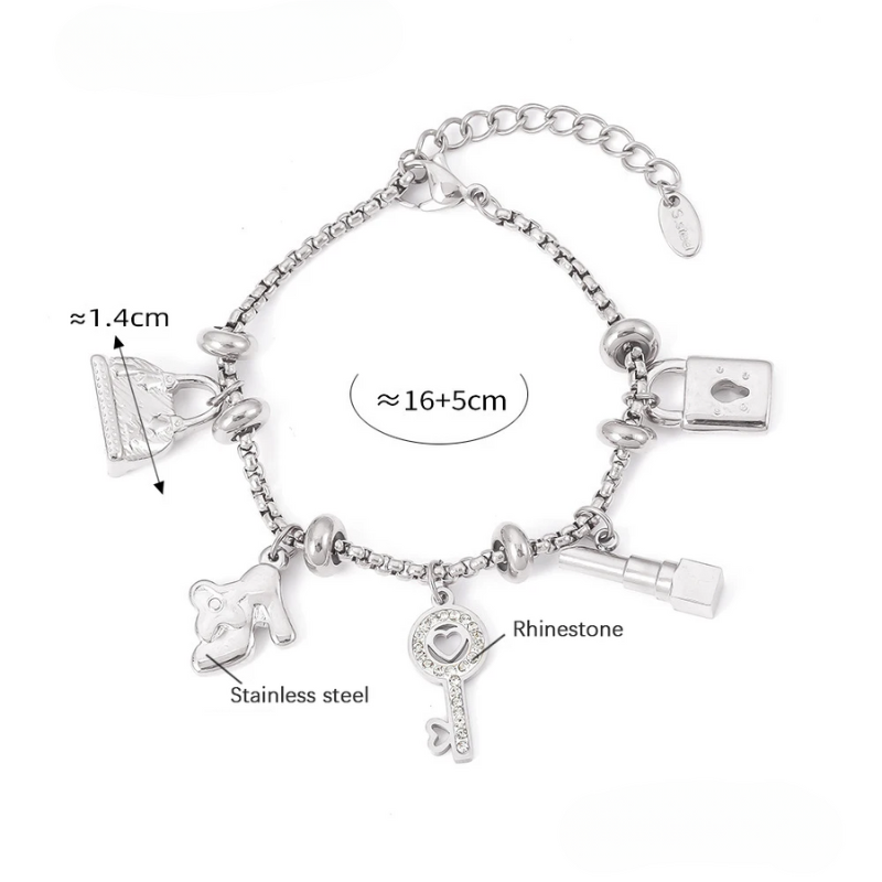 Pand0ra Charm Bracelet