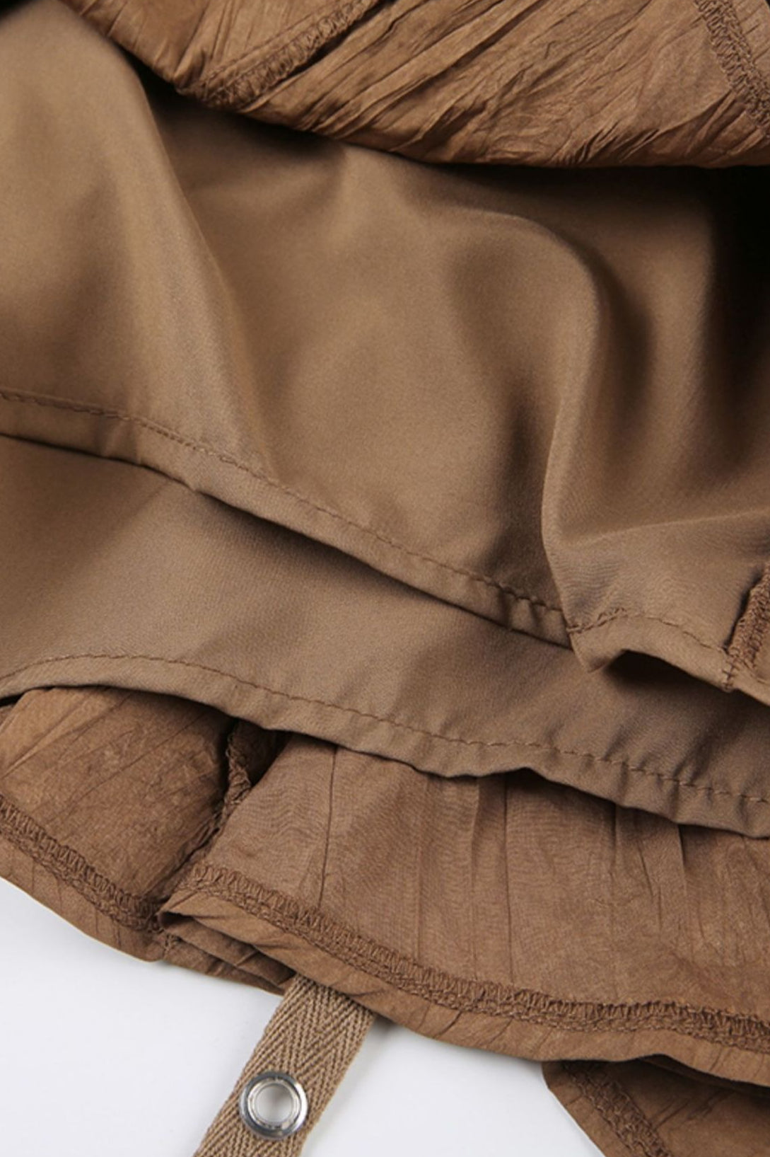 Wasteland Vintage Belt Asymmetrical Mini Skirt