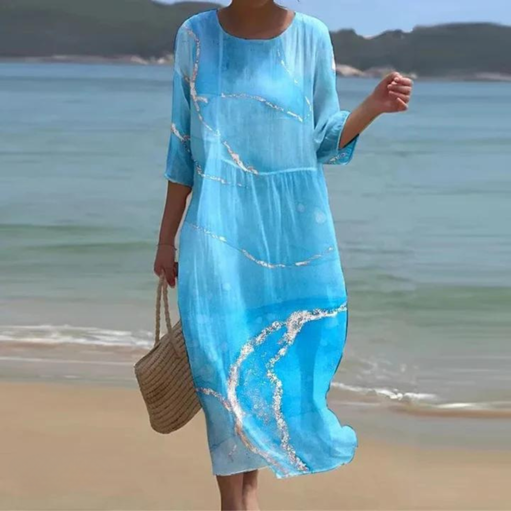 Vilma | Elegant dress that covers the stomach