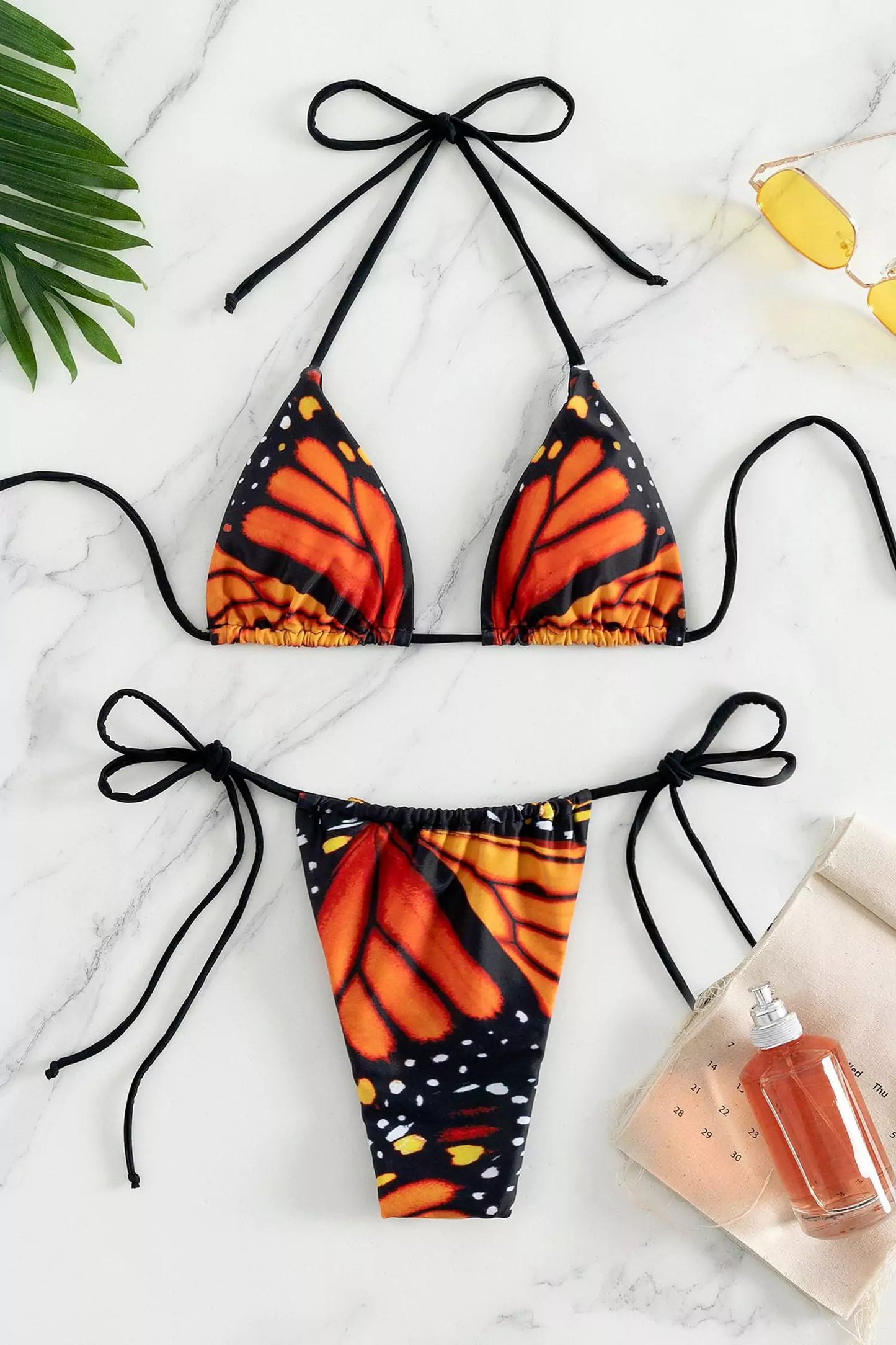 Alexa Red Butterfly Bikini