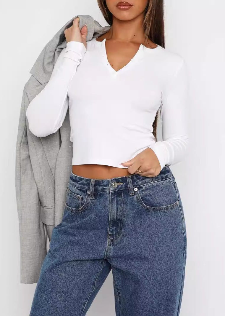 Y2G High-Grade Button Sweater - Sexy Hot Girl Blouse