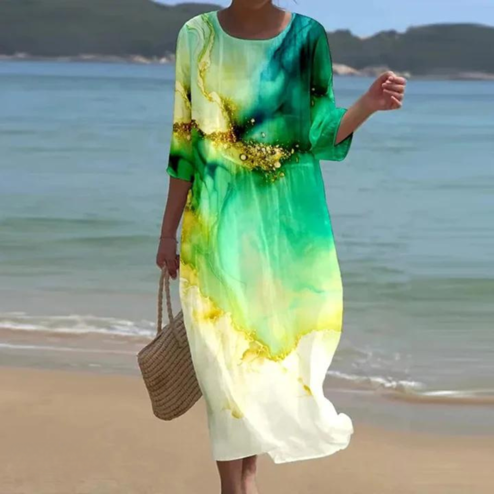 Vilma | Elegant dress that covers the stomach