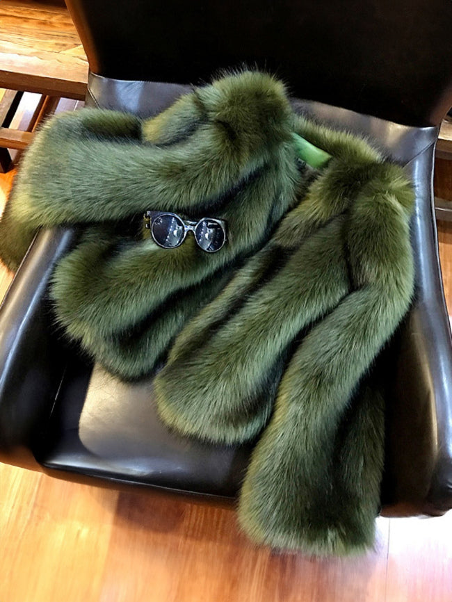 Faux Fur Jacket For Women Winter 2026 Short Eco-friendly Fur Coat