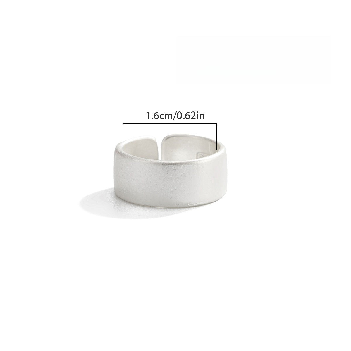 Unisex Irregular Geometric Open Knuckle Ring