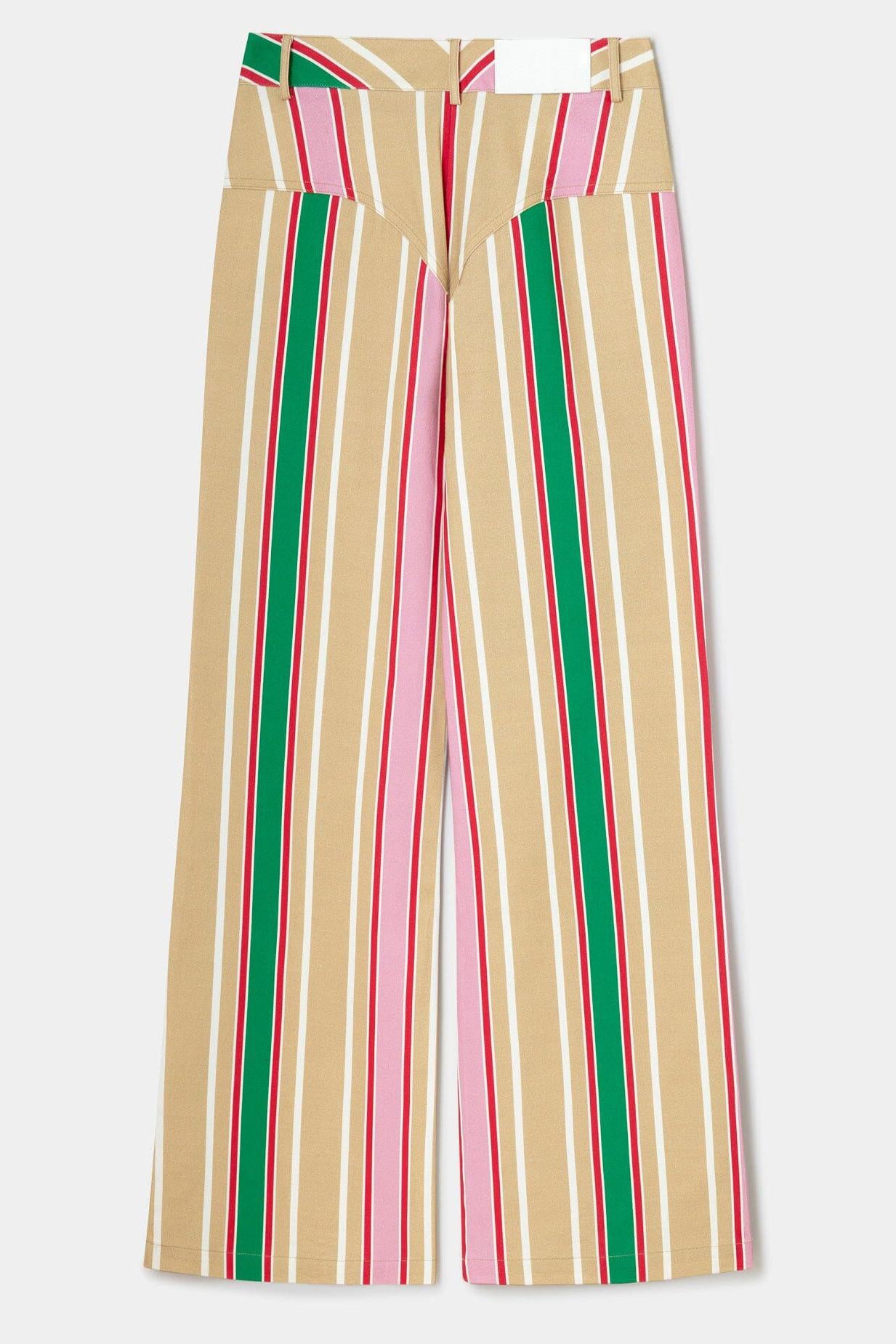 Leroy Brown Striped Twill Pants