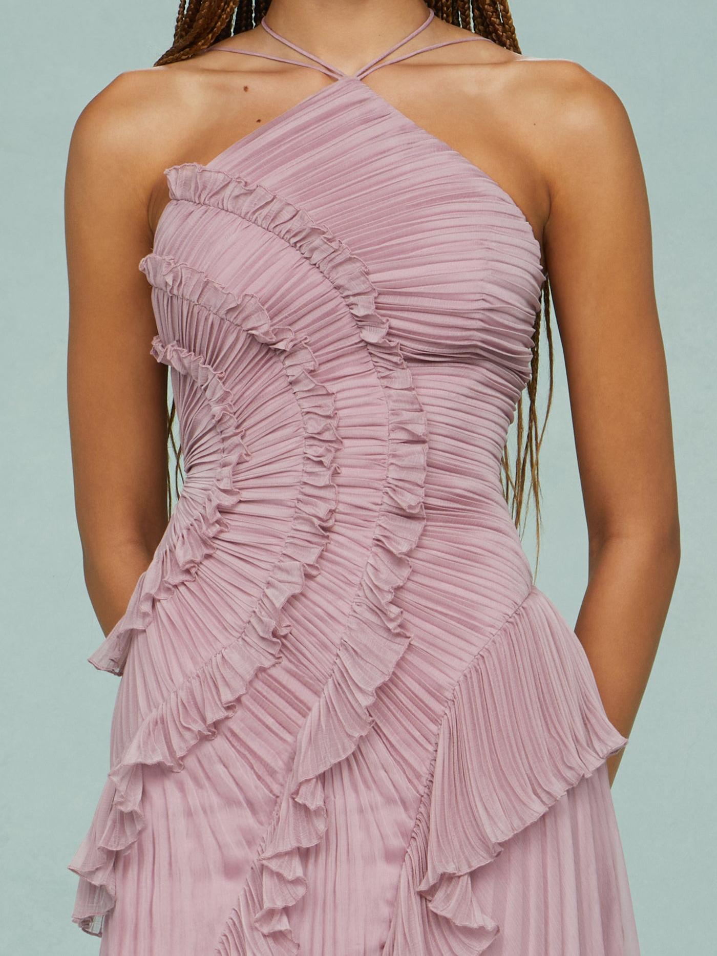 Ocean Whirlpool Maxi Dress