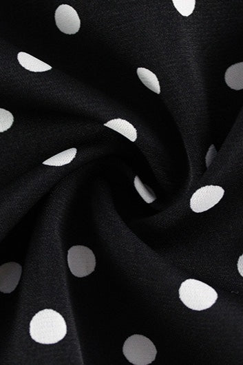 Polka Dot Vintage Print Maxi Dress