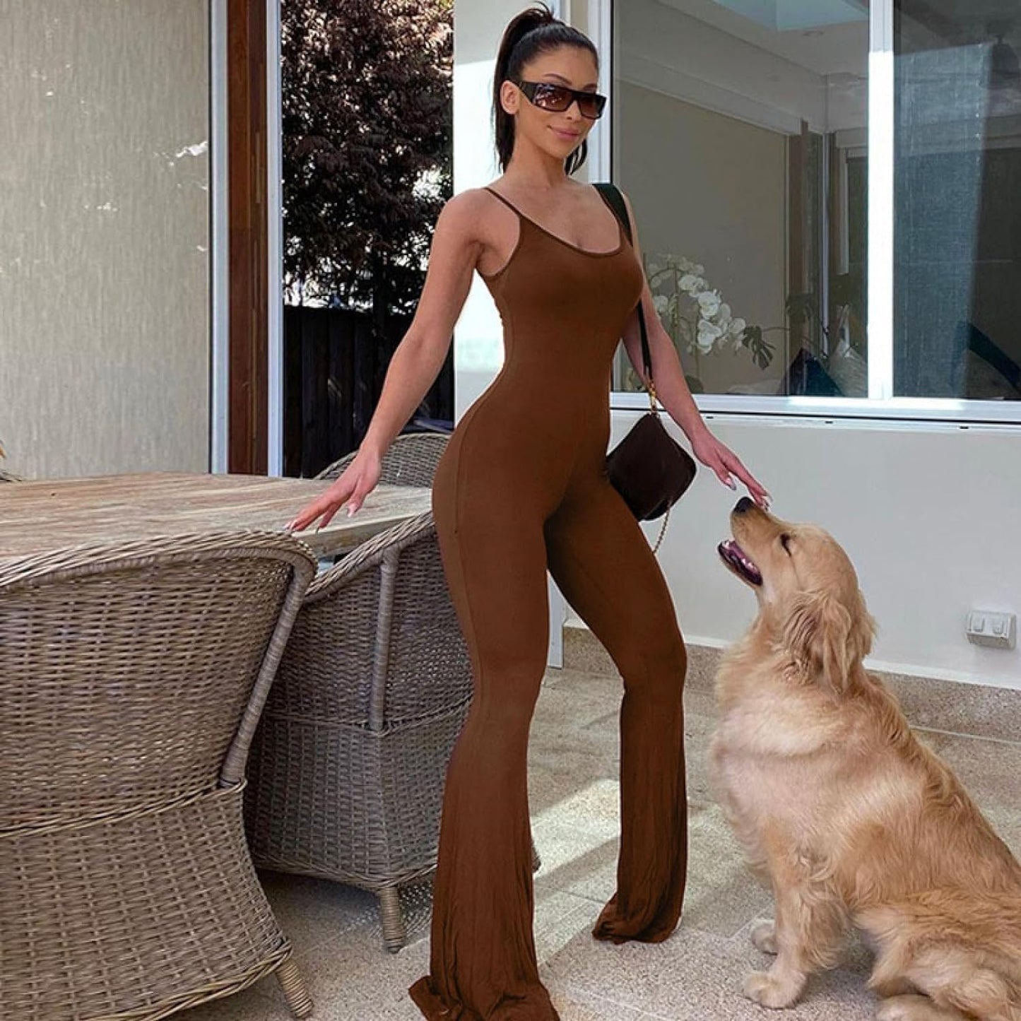 EMMA - Flared Jumpsuit BESTSELLER π₯