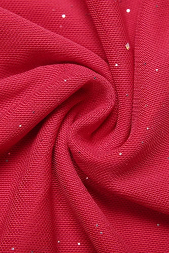 Spaghetti Strap Sequin Ruched Asymmetric Ruffle Hem Mini Dress
