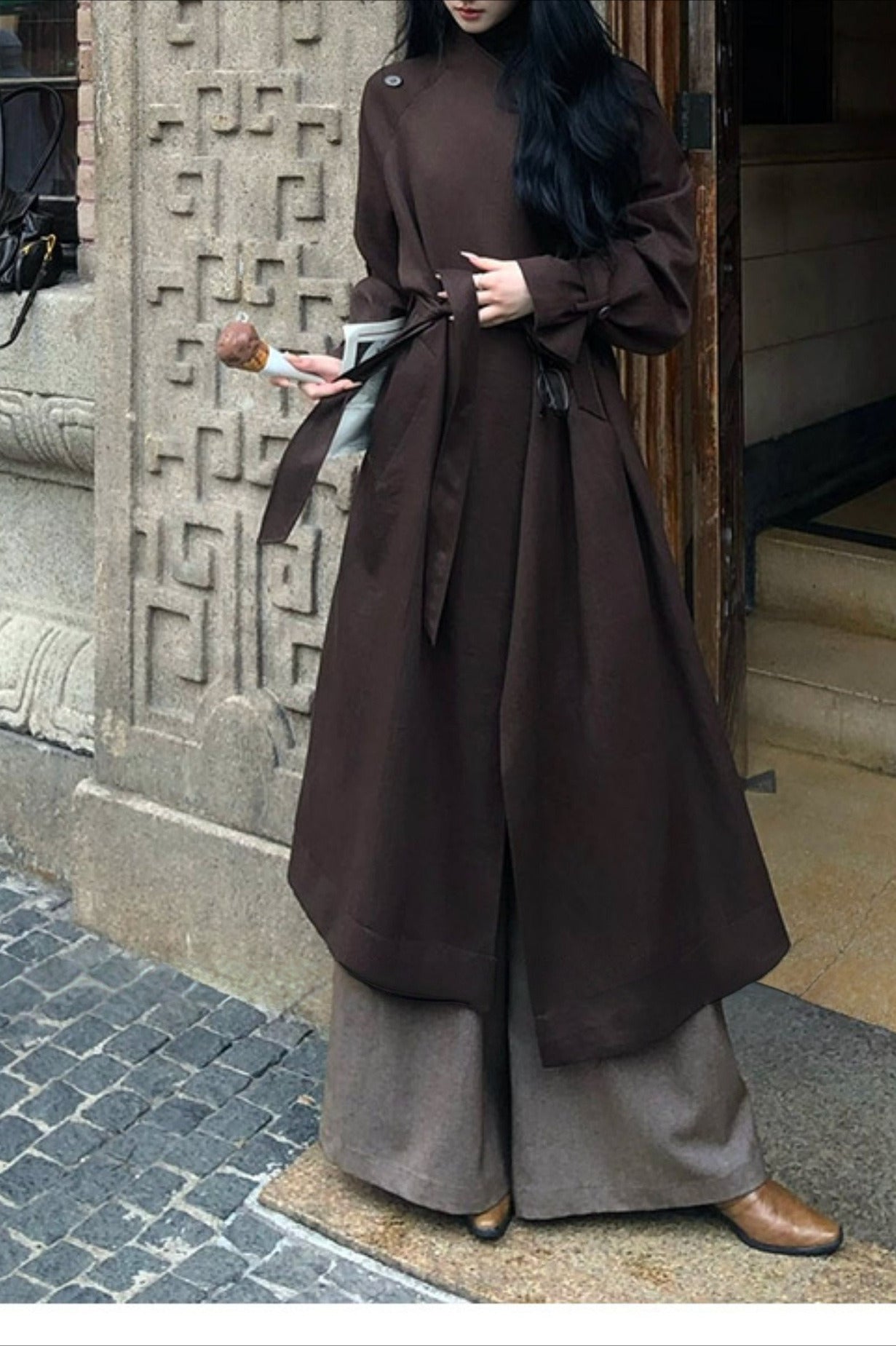 Autumn Women's Lightweight Long Overcoat