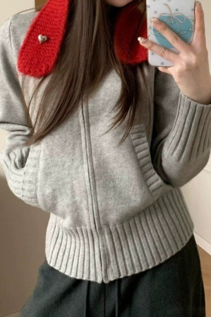Thick Turtleneck Knit Sweater