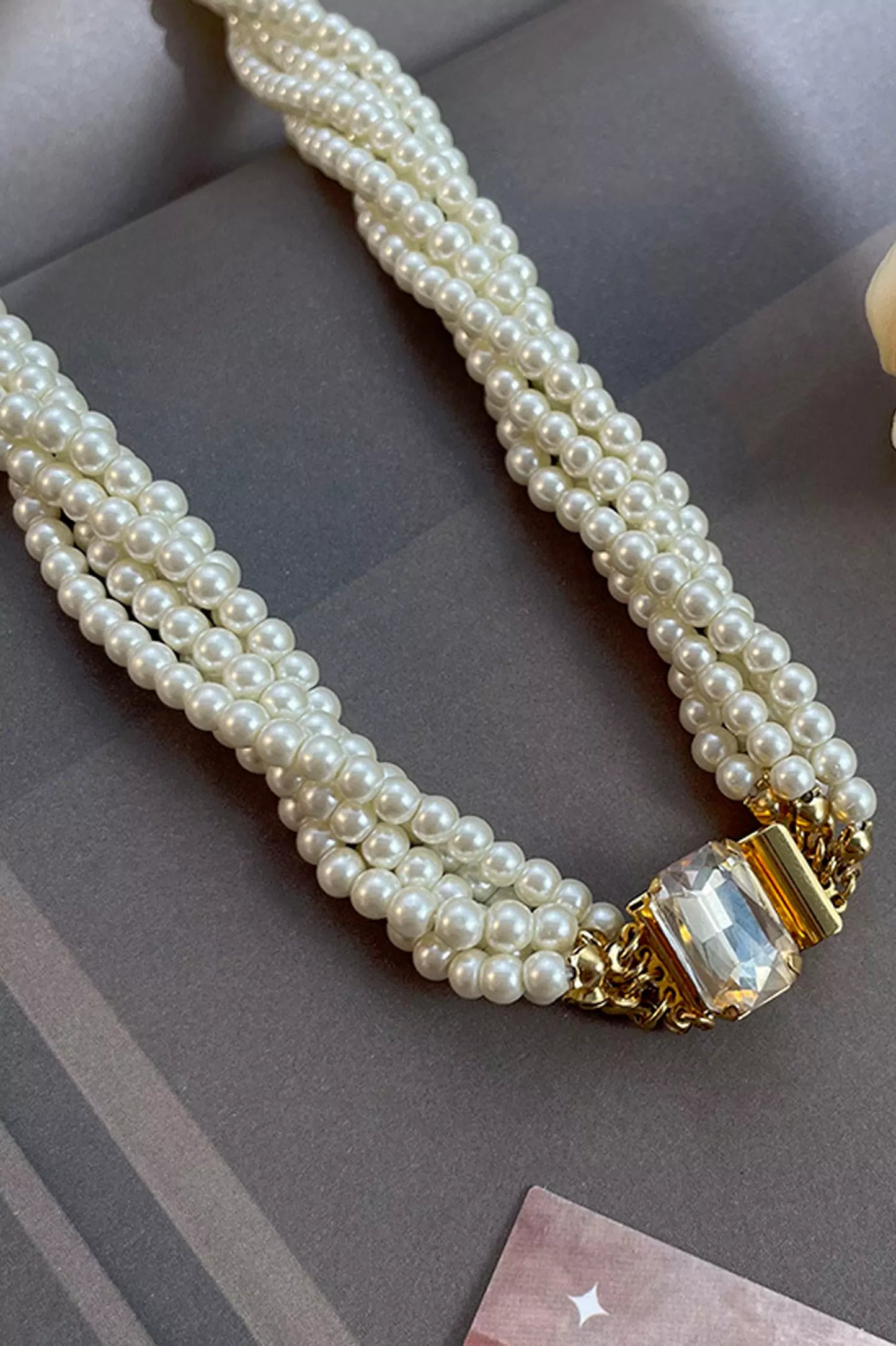 Alianna White Pearl Necklace