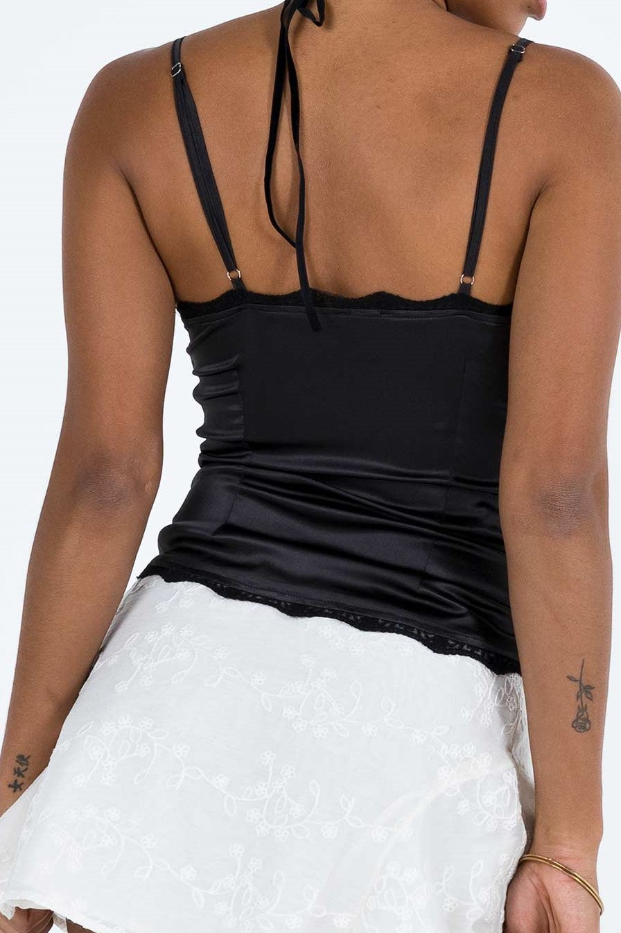 Alissa Lace Top - Black