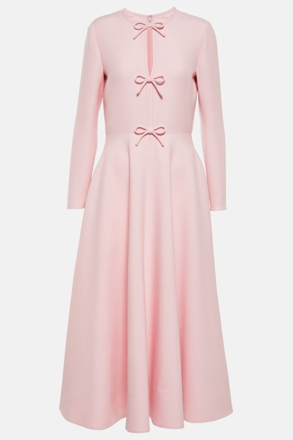 Alvaia Bow Long Sleeve Maxi Dress