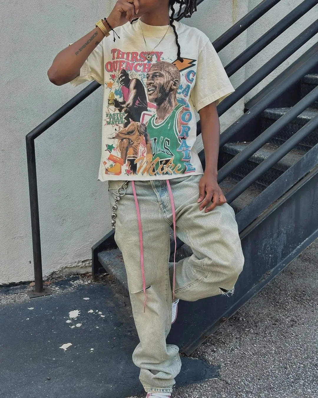 American Hip Hop Graphic T-shirt