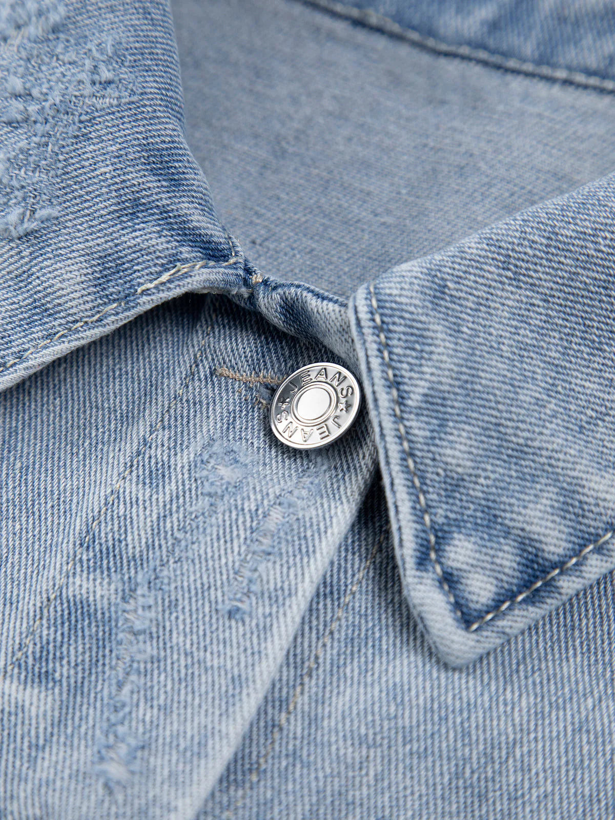 Always In Love Denim Crop Jacket