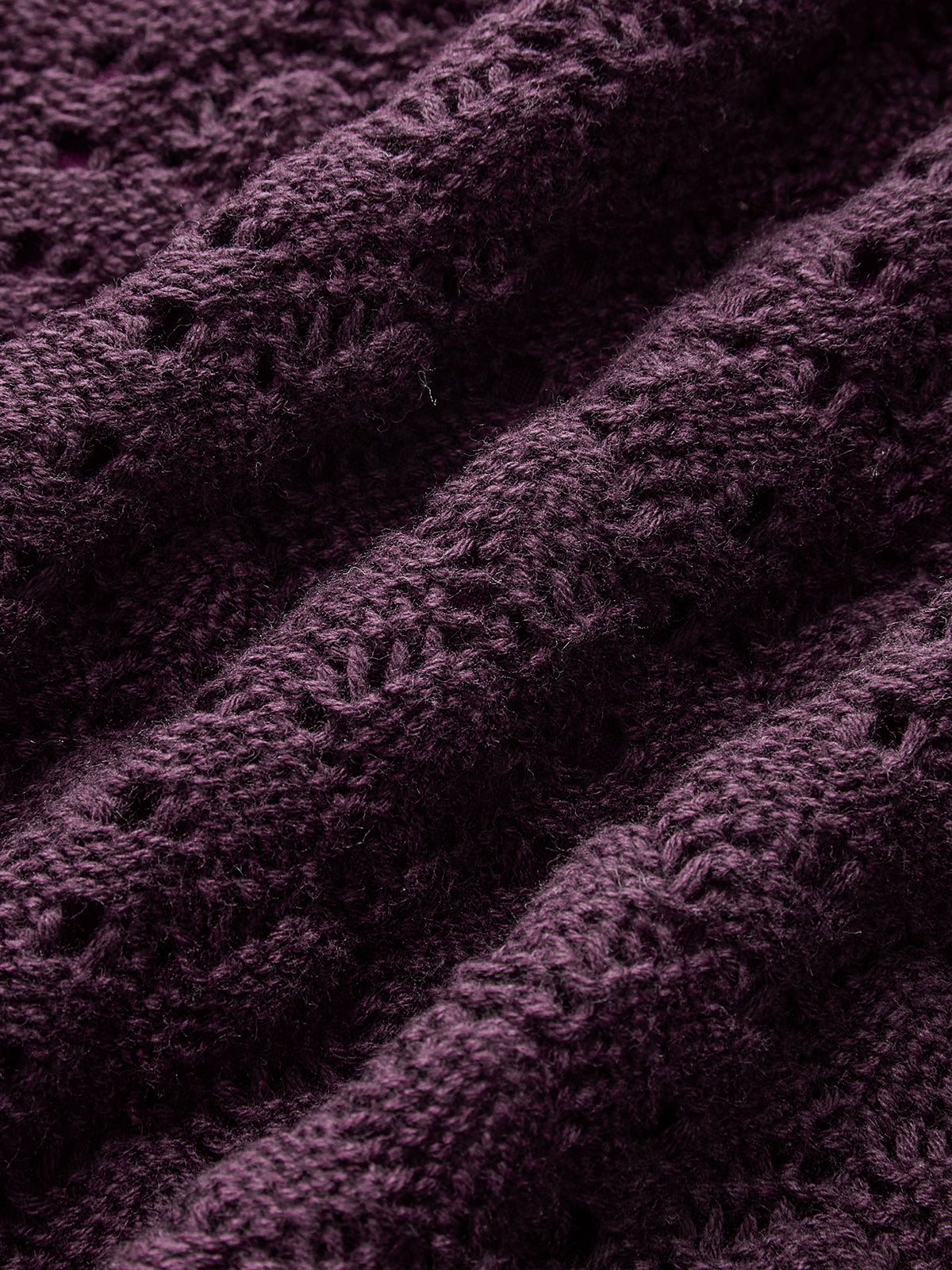 Cotton Blends Hollow Skirt Set