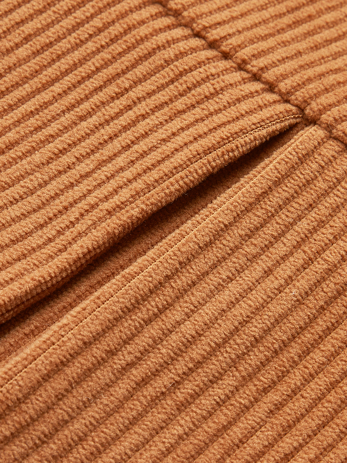 Corduroy Pleated Mini Skirt