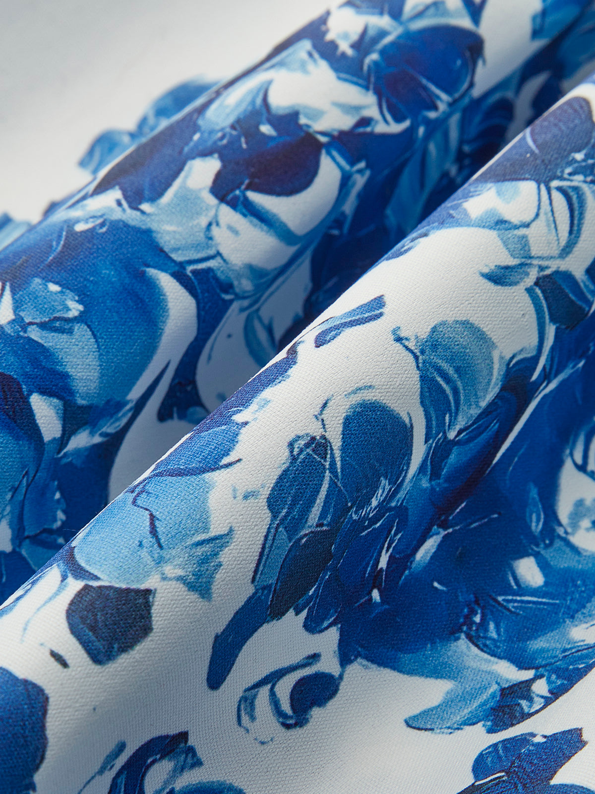 Floral Print Tie-Strap Sweetheart Dress